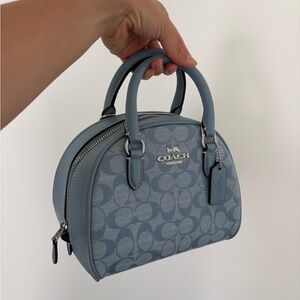 Coach Blue Handbag